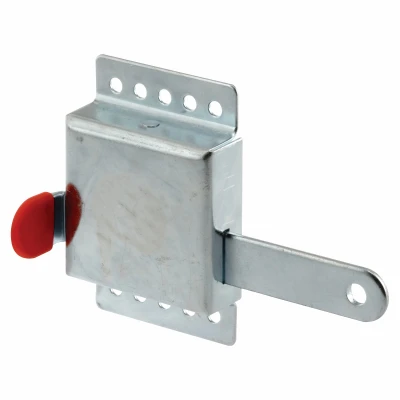 Inside Security Deadlock Fits Most Garage Doors, Heavy Duty Galvanized Steel Housing