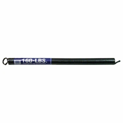 Heavy-duty Sectional Garage Door Extension Spring With Safety Cable, Brown Tip, 160 Lbs.