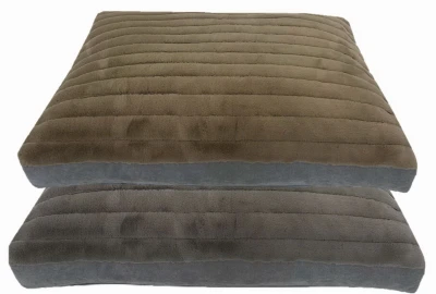 Gusseted Dog Bed, Removeable Cover, 27 x 36 In.