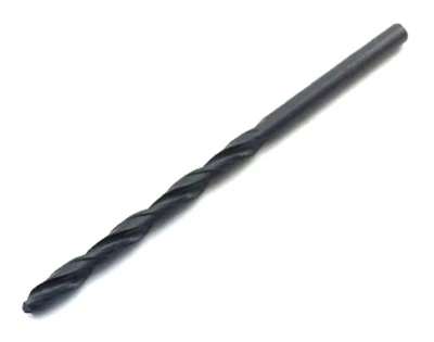 Black Oxide Drill Bit, 1/8 Inch Diameter by 2 and 3/4 Inch Length