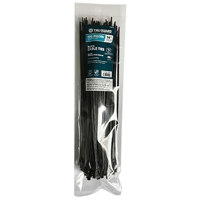 TG100PK 14"BLK CableTie