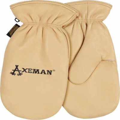 Men's Axeman Extra Large Grain Cowhide Leather Chopper Work Mitten