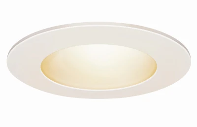 LED Recessed Downlight, Selectable Color Temperature, Tethered J-Box, White, 9 Watts, 4 In., 6-Pk.