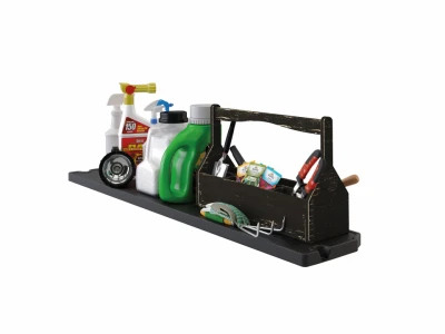 Resin Shelf Kit for Horizontal Sheds Durable Storage Solution