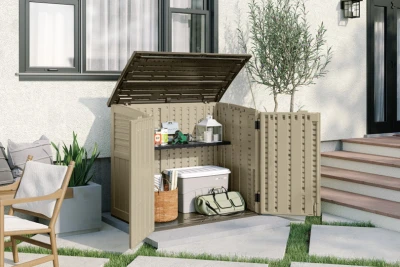 Resin Shelf Kit for Horizontal Sheds Durable Storage Solution