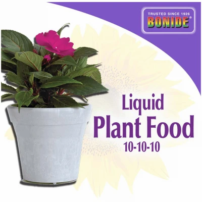 Houseplant Food Fertilizer, Balanced 10-10-10 Nutrient Formula, 8 Ounce Bottle