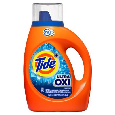 Ultra Oxi Liquid Laundry Detergent, HE Compatible, 29 Loads, 42 fl. oz.