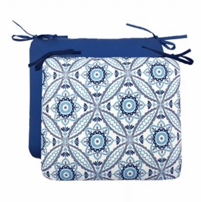 Blue Medal Patio Seat Pad Cushion, 18 Inches by 15 Inches by 3.5 Inches Thick