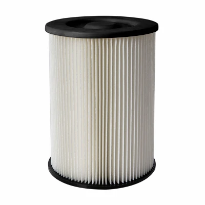 Standard Wet/dry Vacuum Cartridge Filter & Retainer For 9-16 Gallon Rigid Models