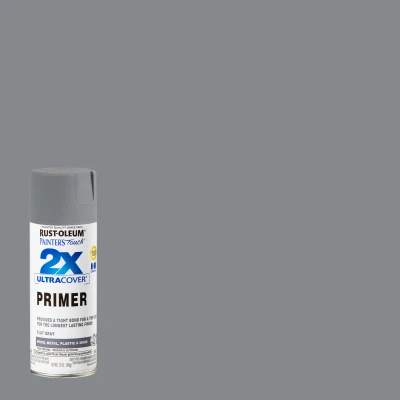 Painter's Touch 2X Spray Primer, Flat Gray, 12-oz.