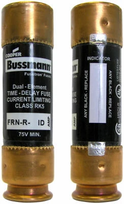 BUSSMANN FusetronDual-Element Time-Delay Fuse, 60-Amp, 2-Pk.