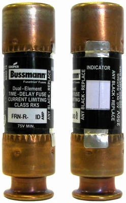 Fusetron Dual-Element Time-Delay Fuse, 30-Amp, 2-Pk.