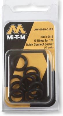 Mi-T-M 10-Pack Pressure Washer O-Ring