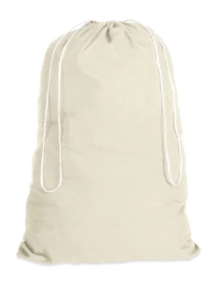 Laundry Bag, Drawstring, 20 x 30 In.