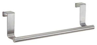 Forma Over-The-Cabinet Towel Bar, Brushed Stainless-Steel, 9 In.
