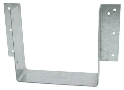 Joist Hanger, Galvanized Steel, 16 Gauge, 4 x 4 In.