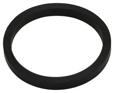 Square Cut Washer, Black Rubber, 1-1/2 In.