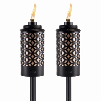 Merry Metal Garden Torch, Adjustable Height to 65 In., 2-Pk.