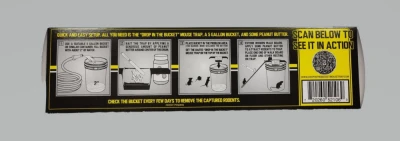 Multi-Catch Mouse Trap, Bucket Not Included