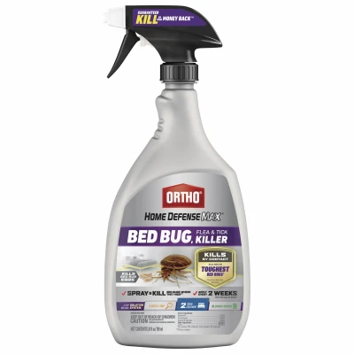 Home Defense MAX Bed Bug Flea & Tick Killer, 24 oz. RTU