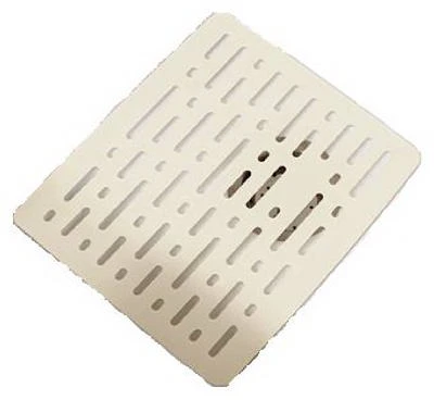 Small Bisque Anti-Microbial Sink Mat