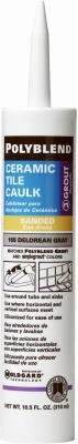 Polyblend Ceramic Tile Caulk, #11 Snow White, 10.5 oz.