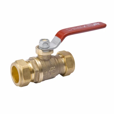 Ball Valve, Lead Free, 3/4 In. Compression