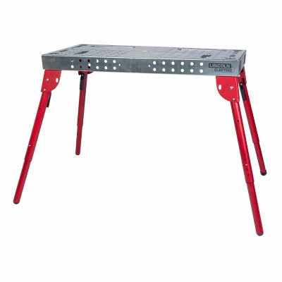 Heavy Duty Portable Welding Table, 44 X 21 Inches, Adjustable Height, Model K5334-1
