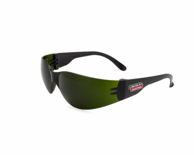 Protective Safety Glasses with Black Frame and Infrared Shade 5 Lens