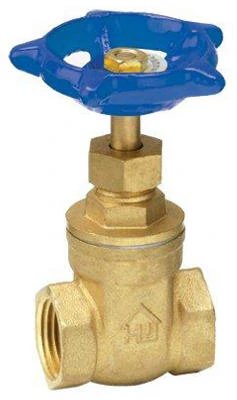 Threaded Gate Valve, Lead-Free Brass, 1/2 In.