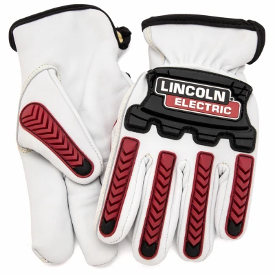 Cut Resistant Working Gloves, Leather, XL
