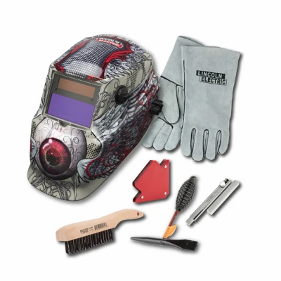 Bloodshot Eyeball Welding Helmet & Accessories Kit