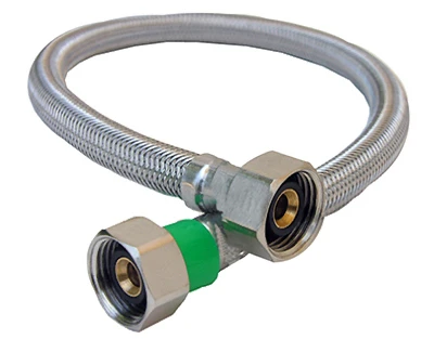 LARSEN Faucet Connector, 1/2-In. Iron Pipe Size x 1/2-In. Iron Pipe x 16-In.