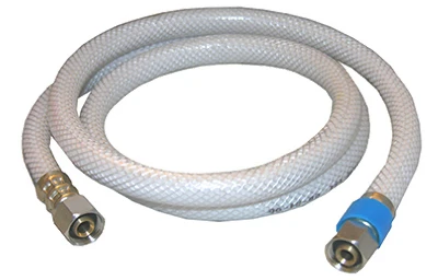 Appliance & Faucet Water Supply Connector, Flexible Poly, 3/8 Compression x 3/8 Compression x 36 In.