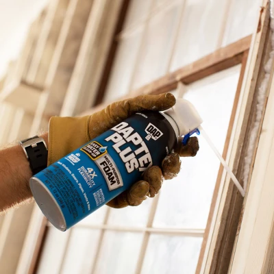 Daptex Plus Window and Door Latex Foam Sealant 12 Ounce Can