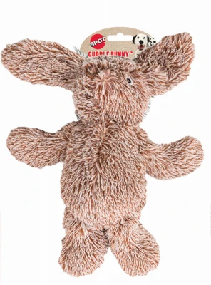 Cuddle Bunny Plush Squeaker Dog Toy, Assorted, 13 In.