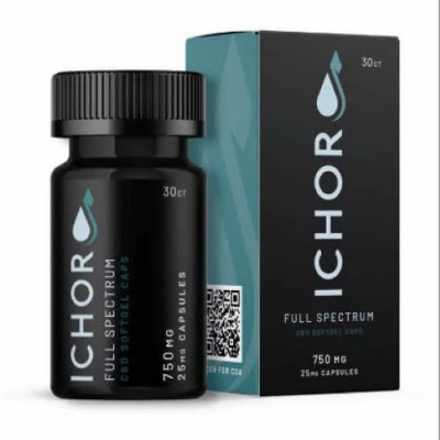 Full Spectrum Cannabidiol Softgel Capsules 25 Milligrams 30 Count Bottle