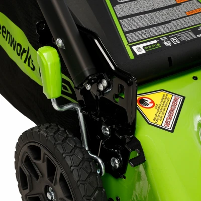 80-Volt Cordless Self-Propelled 4-in-1 Lawn Mower with Brushless Motor, Battery, and Rapid Charger Included