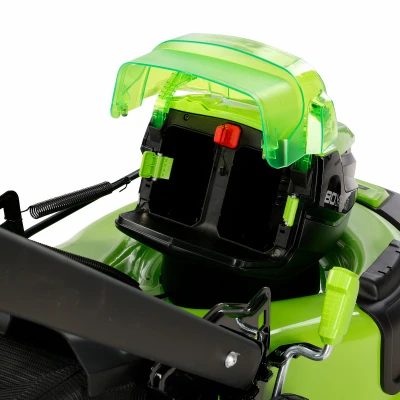 80-Volt Cordless Self-Propelled 4-in-1 Lawn Mower with Brushless Motor, Battery, and Rapid Charger Included
