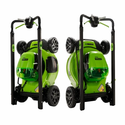 80-Volt Cordless Self-Propelled 4-in-1 Lawn Mower with Brushless Motor, Battery, and Rapid Charger Included