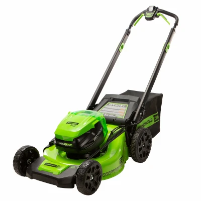 80-Volt Cordless Self-Propelled 4-in-1 Lawn Mower, Brushless Motor, Battery & Rapid Charger