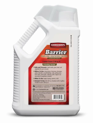 Barrier Year Long Vegetation Control Herbicide, 1 Gallon Concentrate