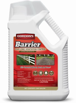 Barrier Year Long Vegetation Control, 1-Gallon Concentrate