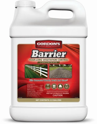 Barrier Year Long Vegetation Control, 2.5 Gallon Concentrate