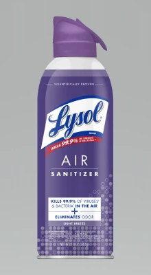 Air Sanitizer, Light Breeze Scent, 10 oz.