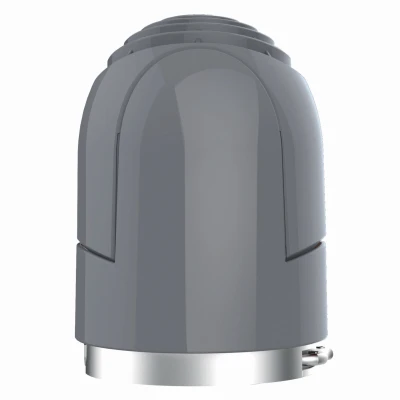Flippi Version 6 Personal Fan with Two Speed Settings in Grey Color