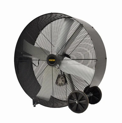 Belt-Drive Barrel Fan, 48 In.