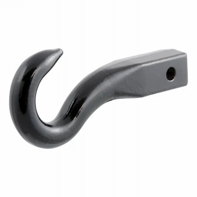 Forged Tow Hook Trailer Hitch Ball Mount, Fits 2 In. Receiver
