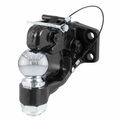 Pintle Hitch + 2-5/16 In. Trailer Ball, 16,000 Lbs., Mount Required