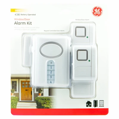 Window/Door Alarm Kit: 3 Alarms, 1 Keypad